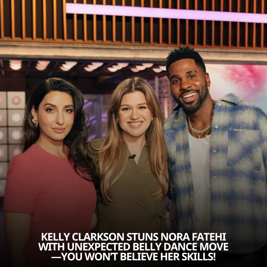 Kelly Clarkson Stuns Nora Fatehi with Unexpected Belly Dance Move—You
